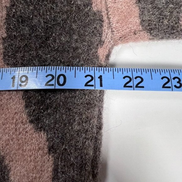 REMAIN Birger Christensen Wool and Mohair Cardigan in Major Brown Comb Size 8‎ - Picture 8 of 9